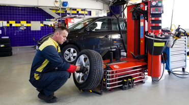 Mechanic at work